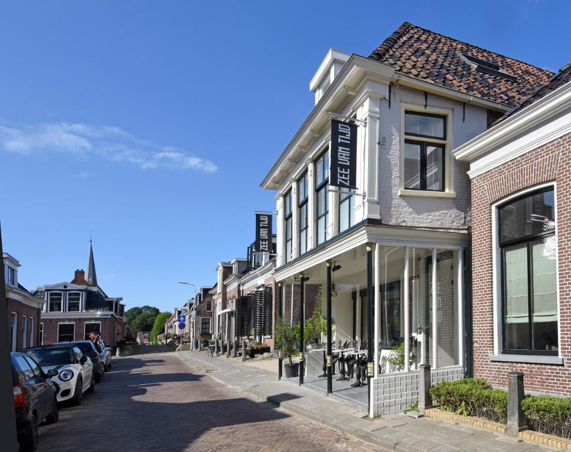 Fietshotel Zee Van Tijd Holwerd Bagian luar foto